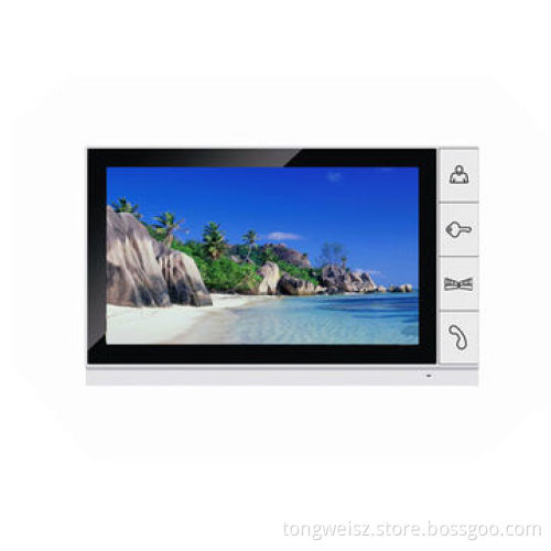 Wired Video Doorphones for Single House, Recording Monitor and Dual CommunicationNew